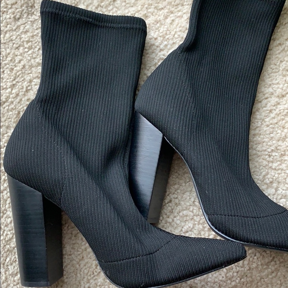 Sock bootie. Like new